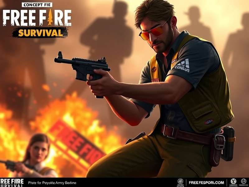 Concept art of upcoming Free Fire Survival features for Indian players